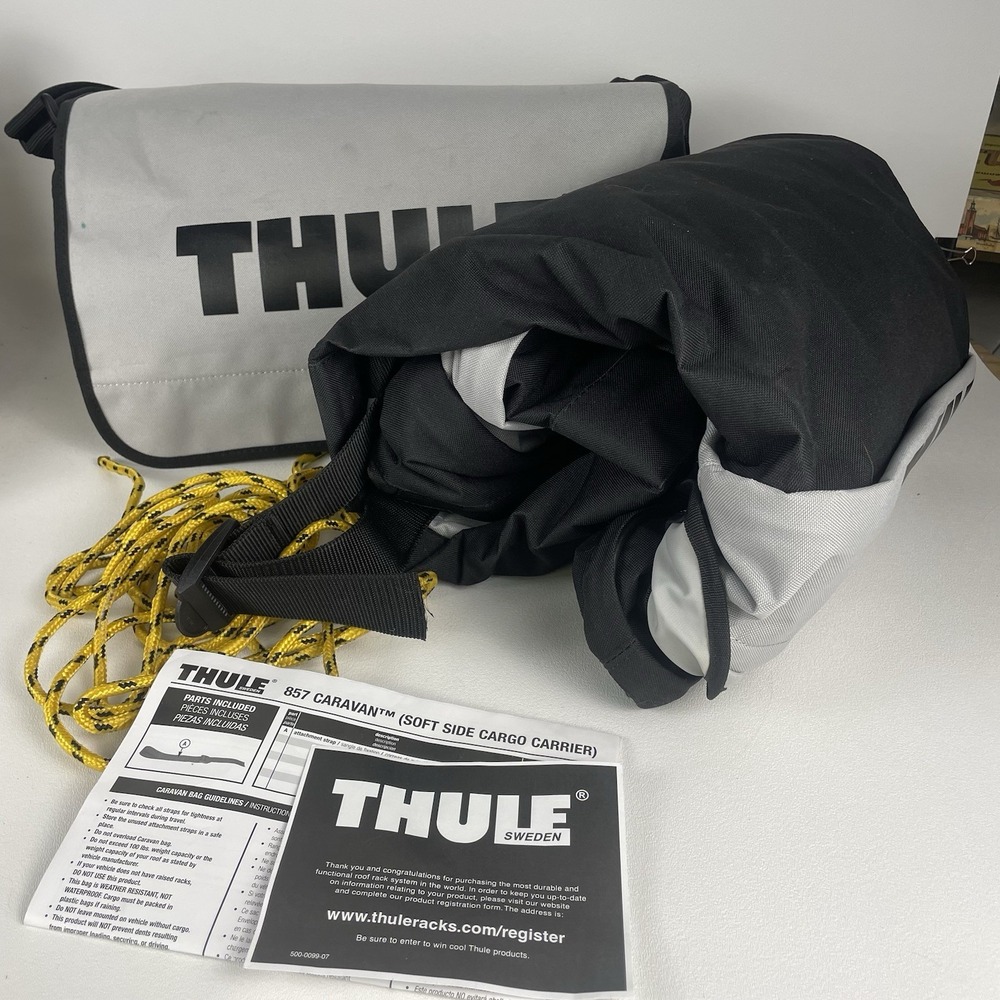 Thule 857 Caravan Soft Side Cargo Carrier Roof Rack Car Top CarryingStorage Bag